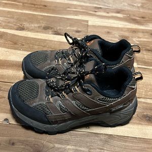 Kids Merrell hiking shoes